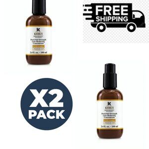 Kiehl’s Powerful Strength Line Reducing Concentrate 100ml New(pack of 2)